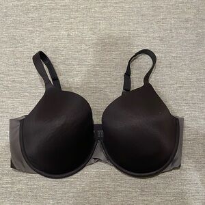 Black And Grey Bra